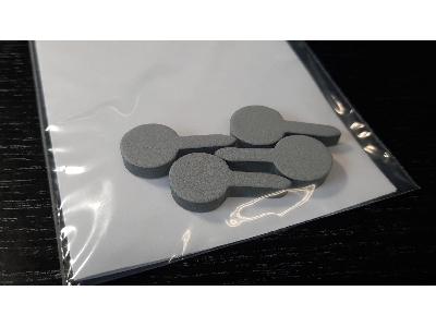 Supermarine Spitfire Mk.I / Mk.Ii Wheel Bay Plugs (For Eduard Kits) - zdjęcie 2