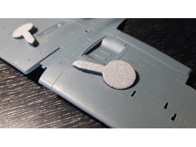 Supermarine Spitfire Mk.I / Mk.Ii Wheel Bay Plugs (For Eduard Kits) - zdjęcie 3