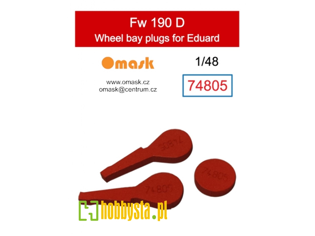 Focke-wulf Fw-190 D Wheel Bay Plugs (For Eduard Kits) - zdjęcie 1 Focke-wulf Fw-190 D Wheel Bay Plugs (For Eduard Kits) - zdjęcie 1