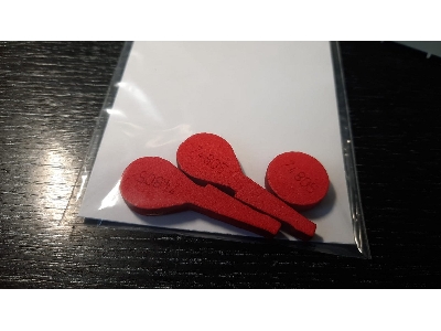 Focke-wulf Fw-190 D Wheel Bay Plugs (For Eduard Kits) - zdjęcie 2