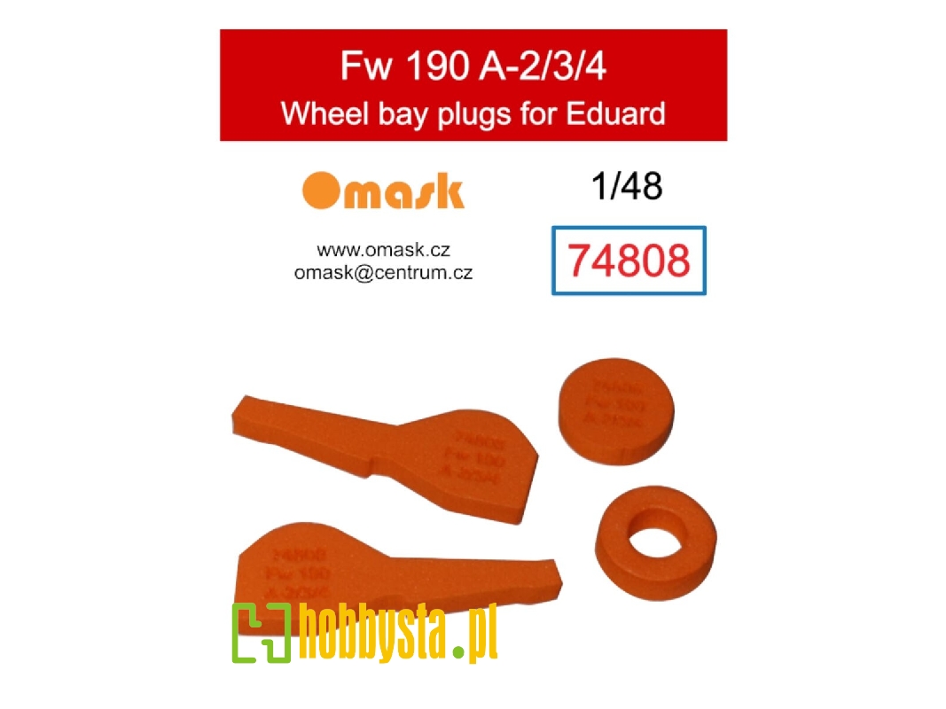 Focke-wulf Fw-190 A-2/3/4 Wheel Bay Plugs (For Eduard Kits) - zdjęcie 1 Focke-wulf Fw-190 A-2/3/4 Wheel Bay Plugs (For Eduard Kits) - zdjęcie 1