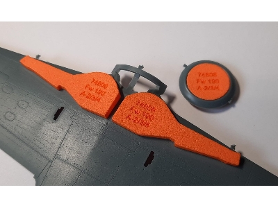 Focke-wulf Fw-190 A-2/3/4 Wheel Bay Plugs (For Eduard Kits) - zdjęcie 3