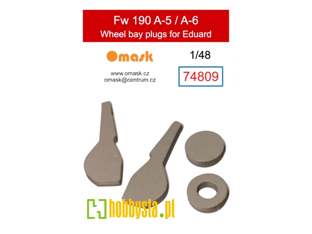 Focke-wulf Fw-190 A-5 / A-6 Wheel Bay Plugs (For Eduard Kits) - zdjęcie 1 Focke-wulf Fw-190 A-5 / A-6 Wheel Bay Plugs (For Eduard Kits) - zdjęcie 1