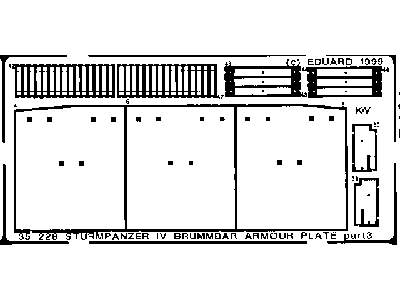  Brummbar armour plates 1/35 - Dragon - blaszki - zdjęcie 4