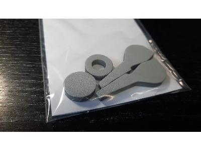 Focke-wulf Fw-190 A-5 / A-6 Wheel Bay Plugs (For Eduard Kits) - zdjęcie 2