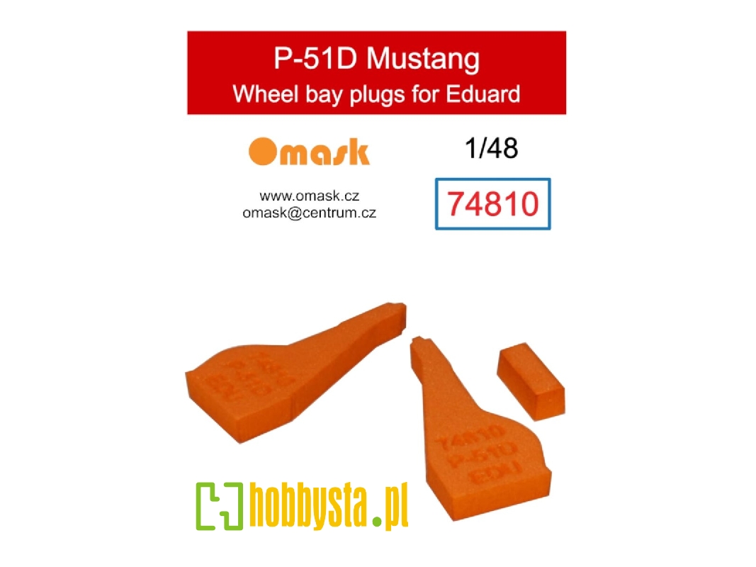 North American P-51 D Mustang Wheel Bay Plugs (For Eduard Kits) - zdjęcie 1 North American P-51 D Mustang Wheel Bay Plugs (For Eduard Kits) - zdjęcie 1