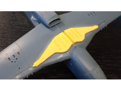North American P-51 D Mustang Wheel Bay Plugs (For Eduard Kits) - zdjęcie 3