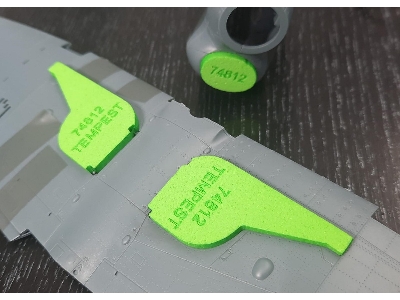 Hawker Tempest Mk.V Wheel Bay Plugs (For Eduard Kits) - zdjęcie 5