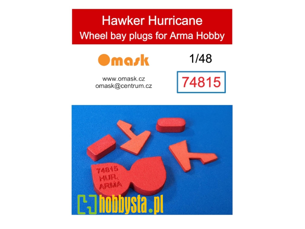Hawker Hurricane Wheel Bay Plugs (For Arma Hobby Kits) - zdjęcie 1 Hawker Hurricane Wheel Bay Plugs (For Arma Hobby Kits) - zdjęcie 1