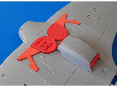Hawker Hurricane Wheel Bay Plugs (For Arma Hobby Kits) - zdjęcie 2