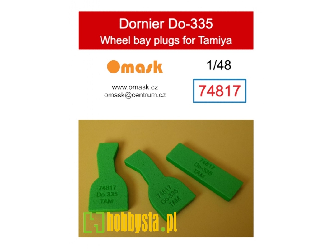 Dornier Do-335 Wheel Bay Plugs (For Tamiya Kits) - zdjęcie 1 Dornier Do-335 Wheel Bay Plugs (For Tamiya Kits) - zdjęcie 1