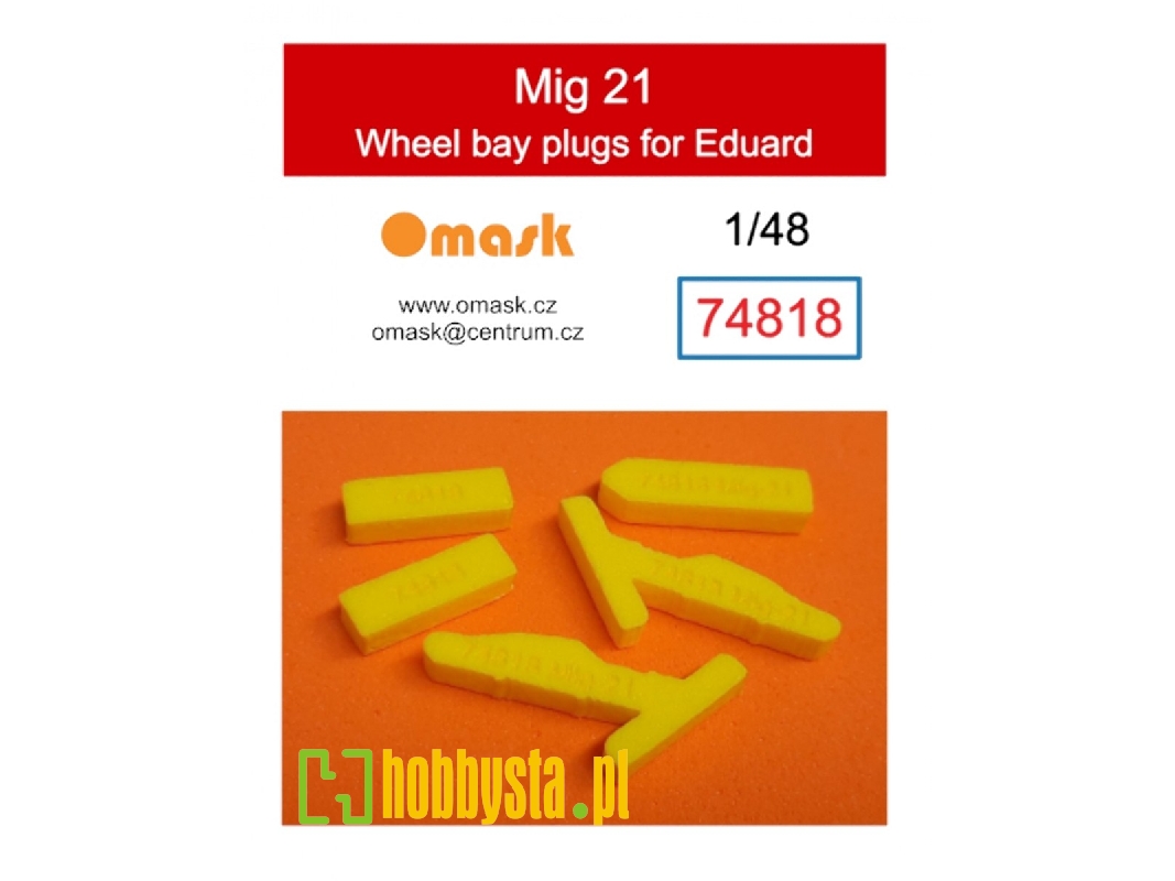 Mig 21 Wheel Bay Plugs (For Eduard) - zdjęcie 1 Mig 21 Wheel Bay Plugs (For Eduard) - zdjęcie 1