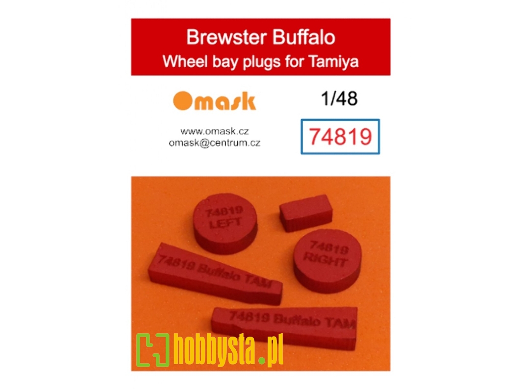 Brewster Buffalo Wheel Bay Plugs (For Tamiya 61019, 61031, 61094) - zdjęcie 1 Brewster Buffalo Wheel Bay Plugs (For Tamiya 61019, 61031, 61094) - zdjęcie 1