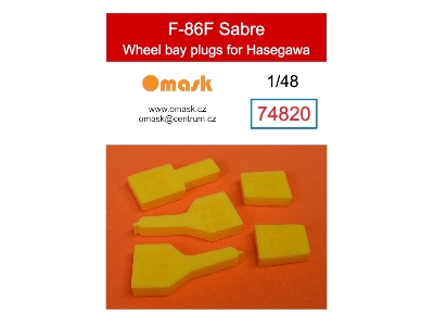 F-86f Sabre Wheel Bay Plugs (For Hasegawa) - zdjęcie 1