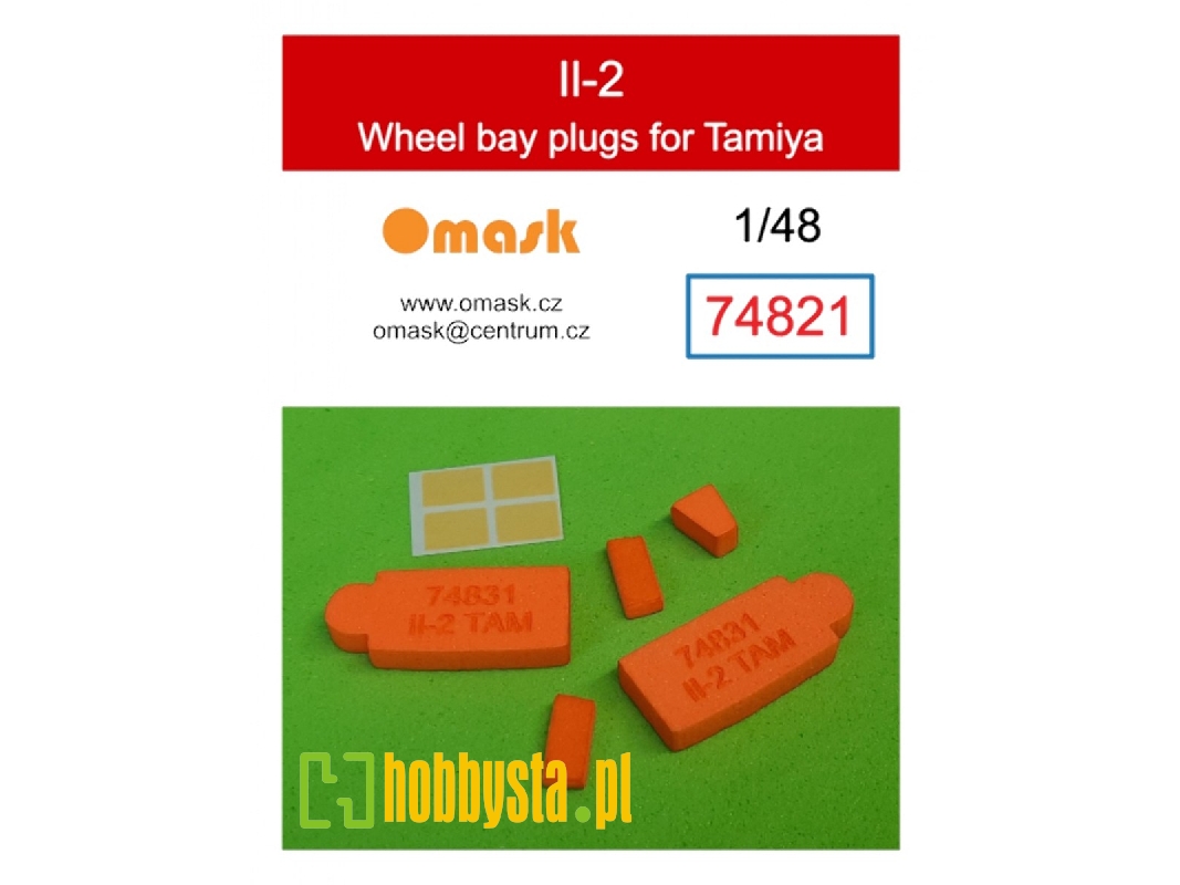 Il-2 Wheel Bay Plugs (For Tamiya 61113, 25212) - zdjęcie 1 Il-2 Wheel Bay Plugs (For Tamiya 61113, 25212) - zdjęcie 1