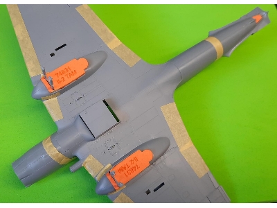Il-2 Wheel Bay Plugs (For Tamiya 61113, 25212) - zdjęcie 4