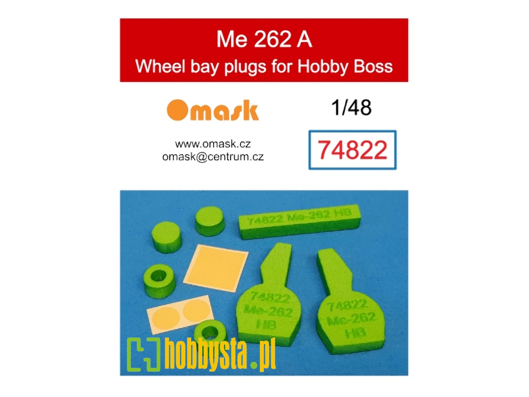 Me-262 A Wheel Bay Plugs (For Hobby Boss) - zdjęcie 1 Me-262 A Wheel Bay Plugs (For Hobby Boss) - zdjęcie 1