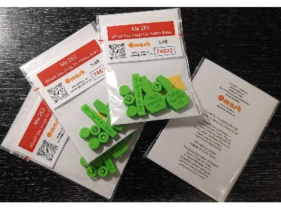 Me-262 A Wheel Bay Plugs (For Hobby Boss) - zdjęcie 6