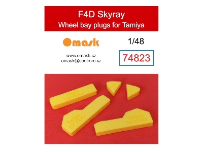 F4d Skyray Wheel Bay Plugs (For Tamiya 61055) - zdjęcie 1