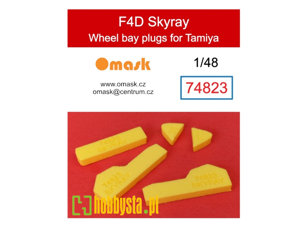 F4d Skyray Wheel Bay Plugs (For Tamiya 61055) - zdjęcie 1 F4d Skyray Wheel Bay Plugs (For Tamiya 61055) - zdjęcie 1