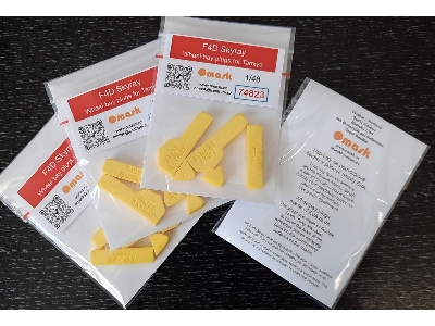 F4d Skyray Wheel Bay Plugs (For Tamiya 61055) - zdjęcie 4