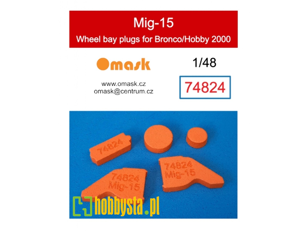 Mig-15 Wheel Bay Plugs (For Bronco/Hobby 2000) - zdjęcie 1 Mig-15 Wheel Bay Plugs (For Bronco/Hobby 2000) - zdjęcie 1