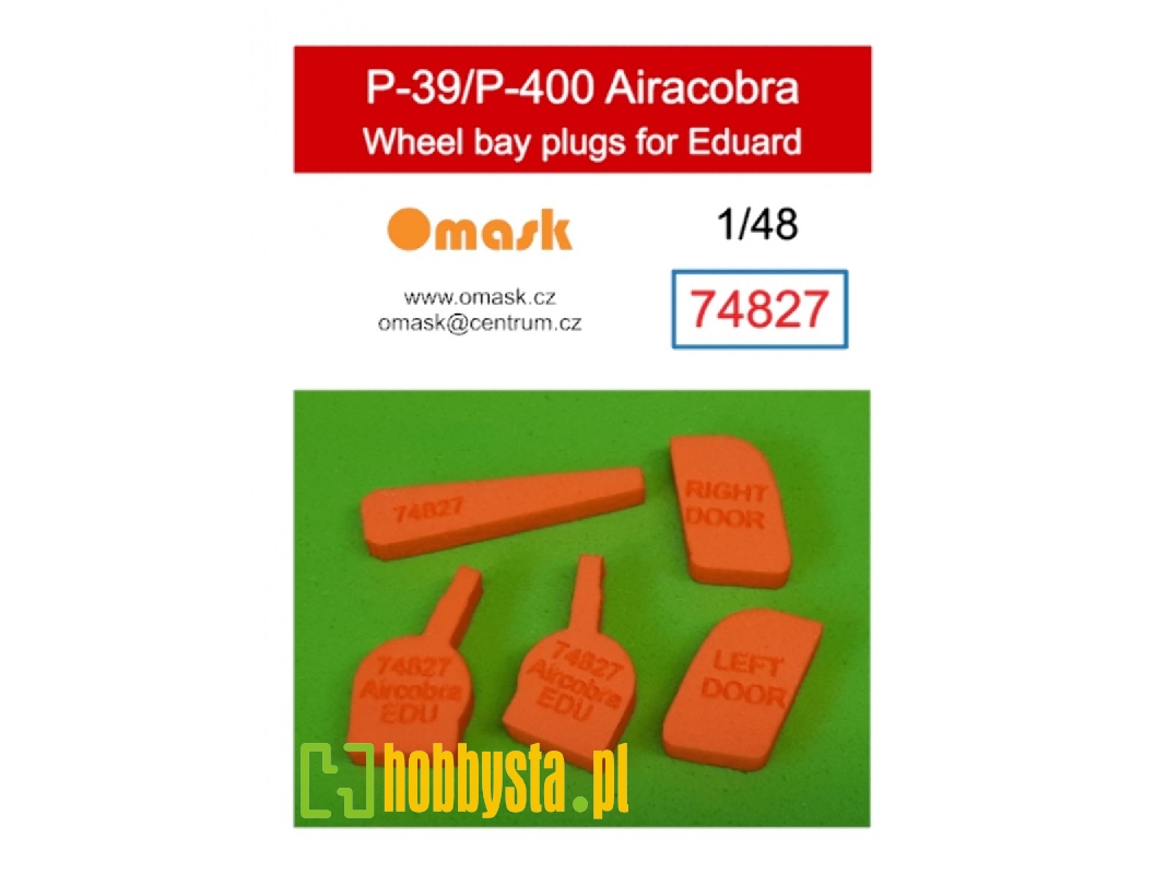 P-39/P-400 Airacobra Wheel Bay Plugs (For Eduard) - zdjęcie 1 P-39/P-400 Airacobra Wheel Bay Plugs (For Eduard) - zdjęcie 1