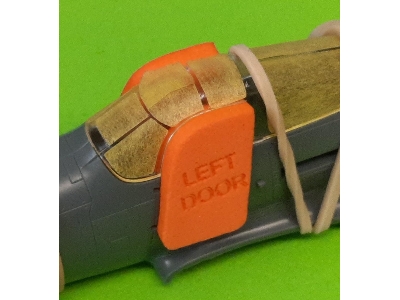 P-39/P-400 Airacobra Wheel Bay Plugs (For Eduard) - zdjęcie 4