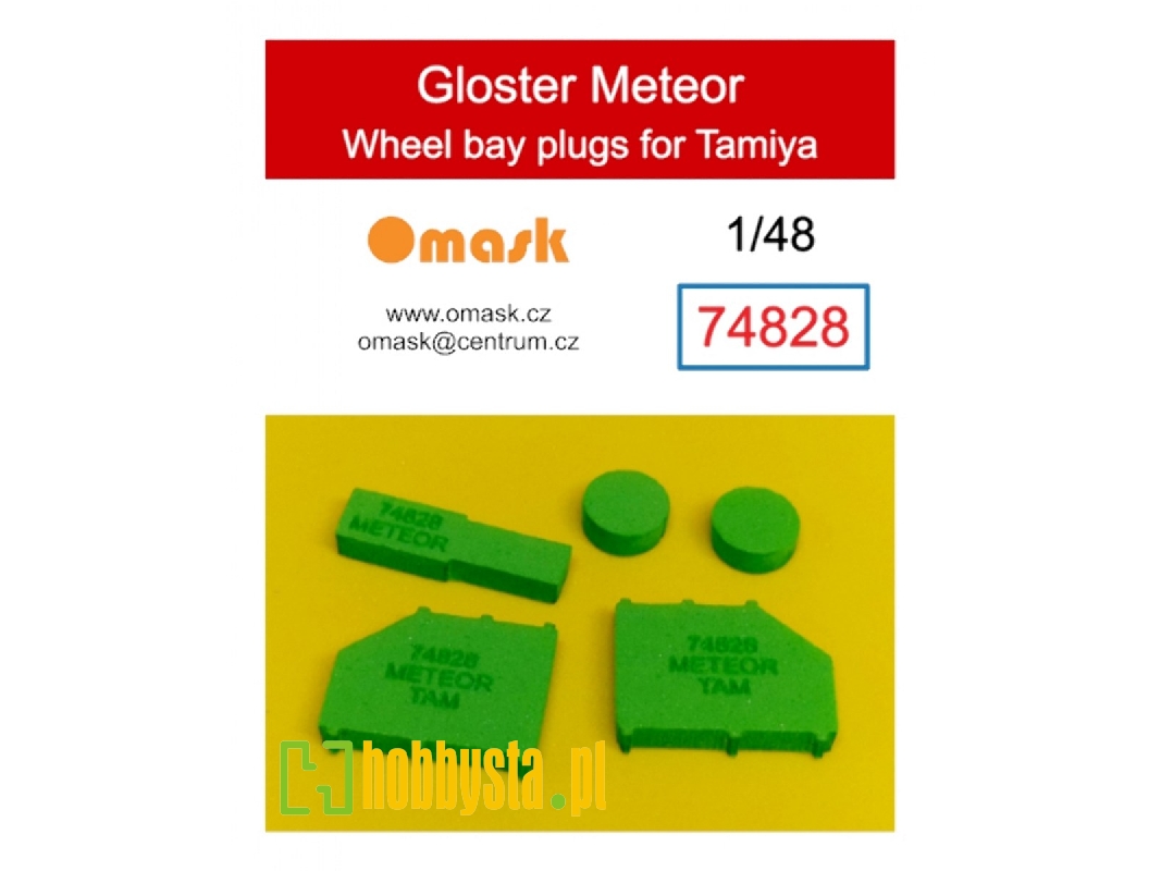 Gloster Meteor Wheel Bay Plugs (For Tamiya 61051, 61065, 61083) - zdjęcie 1 Gloster Meteor Wheel Bay Plugs (For Tamiya 61051, 61065, 61083) - zdjęcie 1