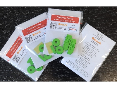 Nakajima Gekko Wheel Bay Plugs (For Tamiya 61078, 61084, 61093) - zdjęcie 4