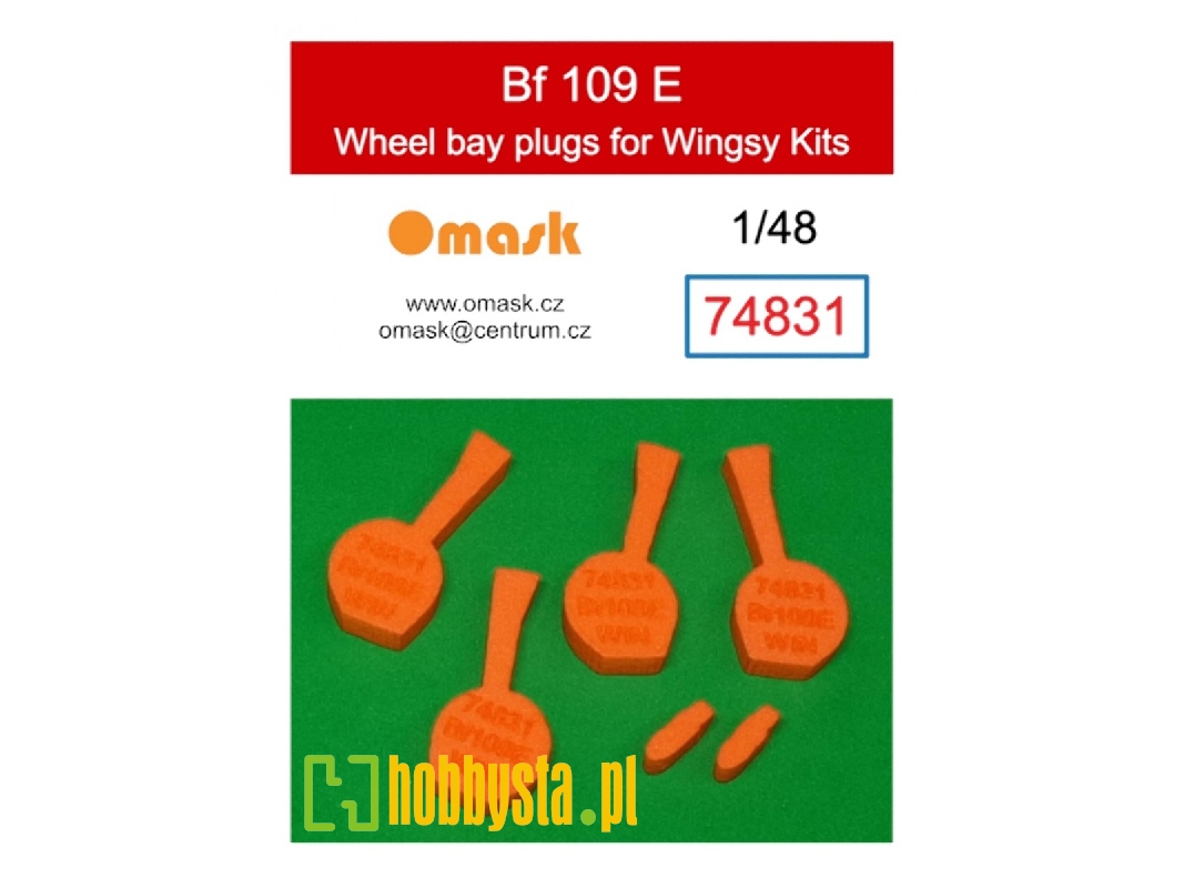 Bf 109 E Wheel Bay Plugs (For Wingsy Kits) - zdjęcie 1 Bf 109 E Wheel Bay Plugs (For Wingsy Kits) - zdjęcie 1