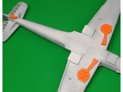 Bf 109 E Wheel Bay Plugs (For Wingsy Kits) - zdjęcie 3