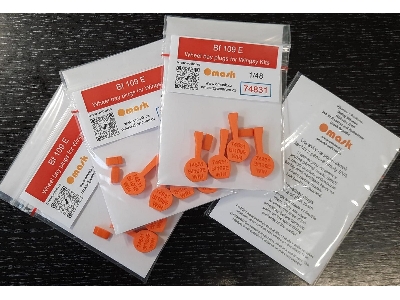 Bf 109 E Wheel Bay Plugs (For Wingsy Kits) - zdjęcie 4