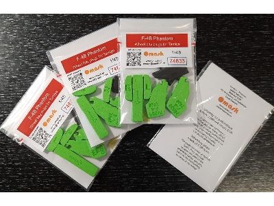 F-4b Phantom Wheel Bay Plugs (For Tamiya 61121) - zdjęcie 5