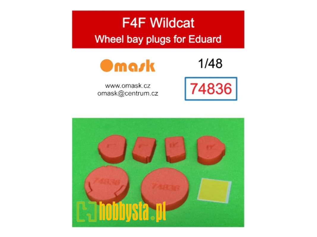 F4f Wildcat Wheel Bay Plugs (For Eduard) - zdjęcie 1 F4f Wildcat Wheel Bay Plugs (For Eduard) - zdjęcie 1