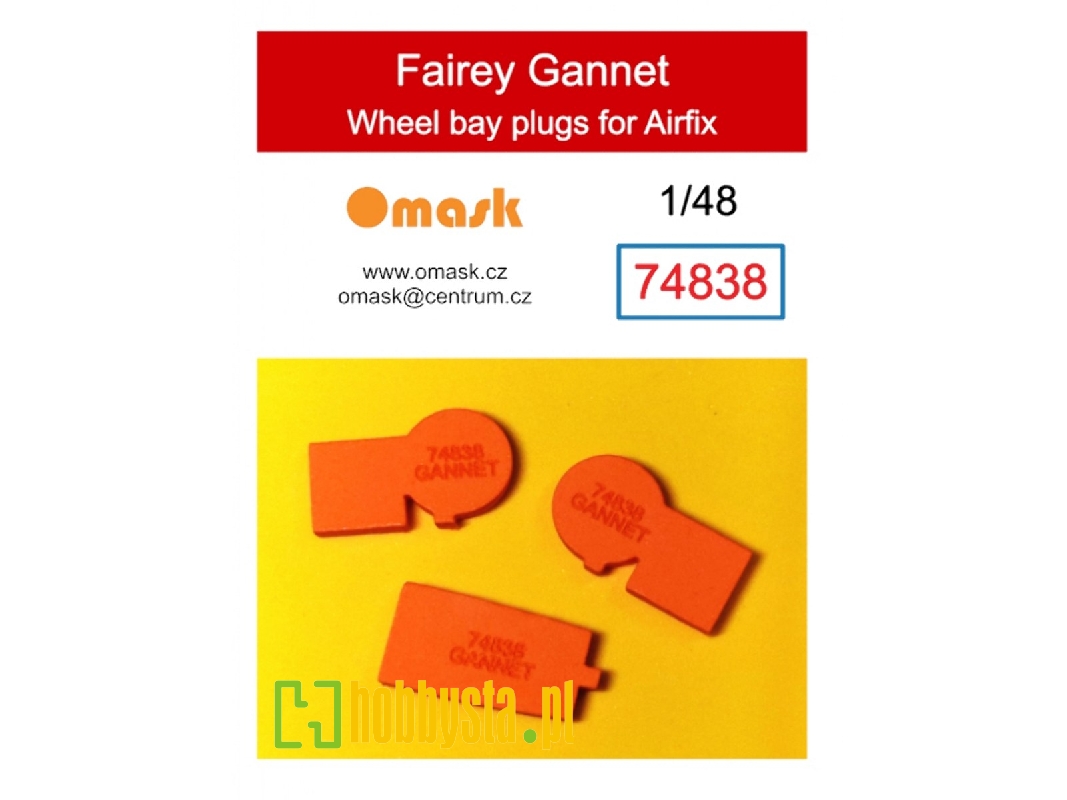Fairey Gannet Wheel Bay Plugs (For Airfix A11007) - zdjęcie 1 Fairey Gannet Wheel Bay Plugs (For Airfix A11007) - zdjęcie 1