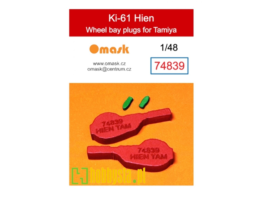 Ki-61 Hien Wheel Bay Plugs (For Tamiya 61115, 25424, 25203) - zdjęcie 1 Ki-61 Hien Wheel Bay Plugs (For Tamiya 61115, 25424, 25203) - zdjęcie 1