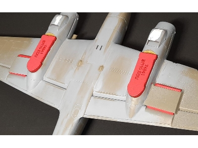 Bf 110 Wheel Bay Plugs (For Eduard) - zdjęcie 2