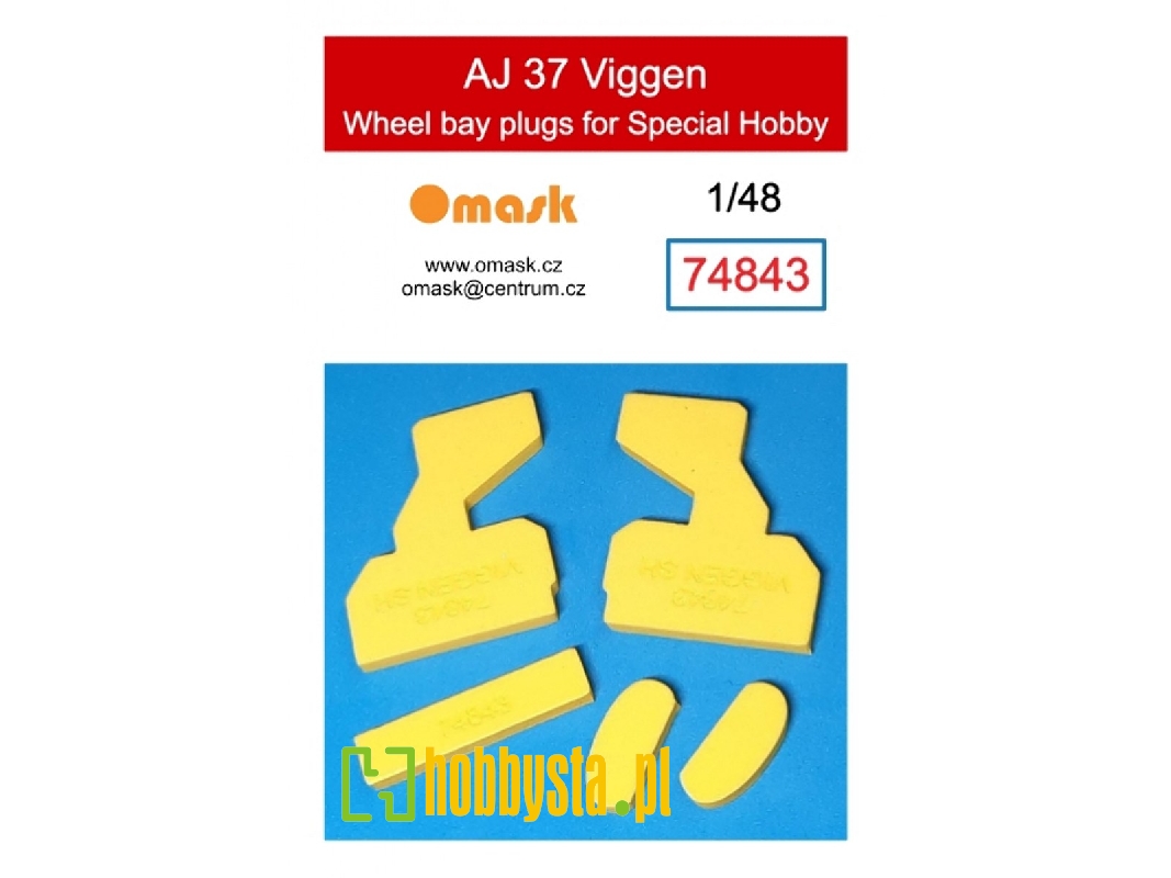 Aj 37 Viggen Wheel Bay Plugs (For Special Hobby) - zdjęcie 1 Aj 37 Viggen Wheel Bay Plugs (For Special Hobby) - zdjęcie 1