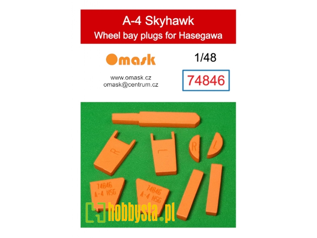 A-4 Skyhawk Wheel Bay Plugs (For Hasegawa) - zdjęcie 1 A-4 Skyhawk Wheel Bay Plugs (For Hasegawa) - zdjęcie 1