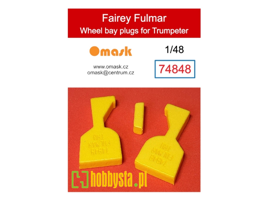 Fairey Fulmar Wheel Bay Plugs (For Trumpeter 05822) - zdjęcie 1 Fairey Fulmar Wheel Bay Plugs (For Trumpeter 05822) - zdjęcie 1