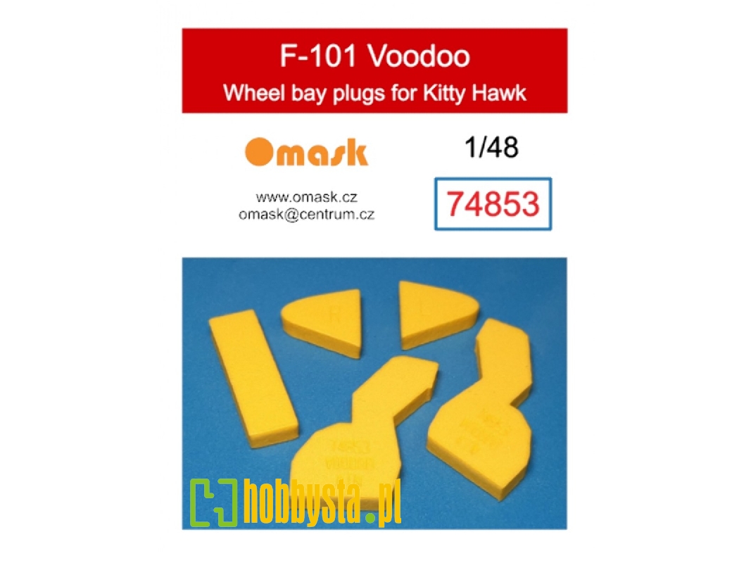 F-101 Voodoo Wheel Bay Plugs (For Kitty Hawk 80114, 80115, 80116) - zdjęcie 1 F-101 Voodoo Wheel Bay Plugs (For Kitty Hawk 80114, 80115, 80116) - zdjęcie 1