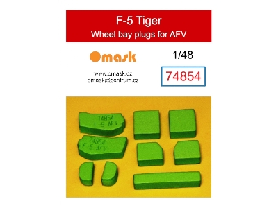 F-5 Tiger Wheel Bay Plugs (For Afv) - zdjęcie 1