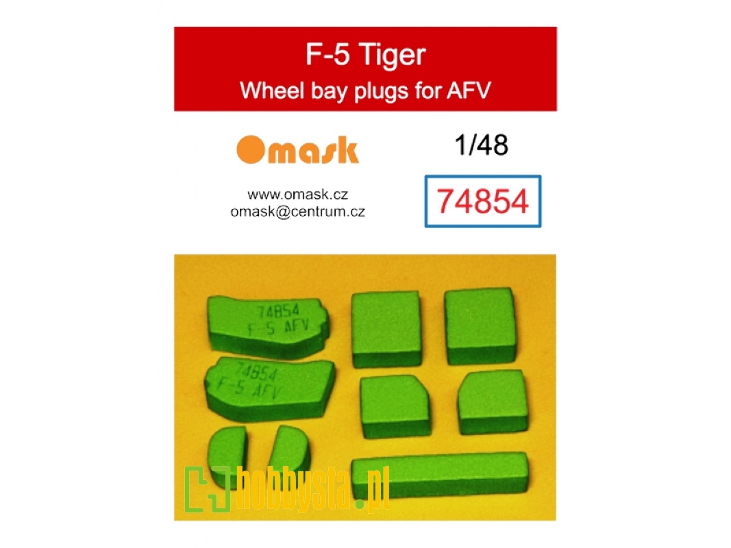 F-5 Tiger Wheel Bay Plugs (For Afv) - zdjęcie 1 F-5 Tiger Wheel Bay Plugs (For Afv) - zdjęcie 1