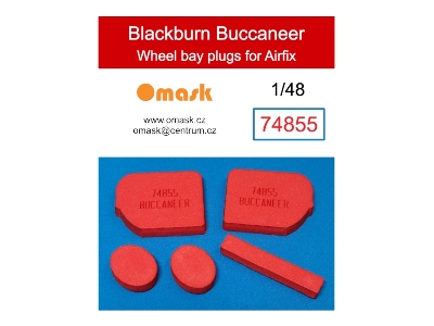 Blackburn Buccaneer Wheel Bay Plugs (For Airfix) - zdjęcie 1
