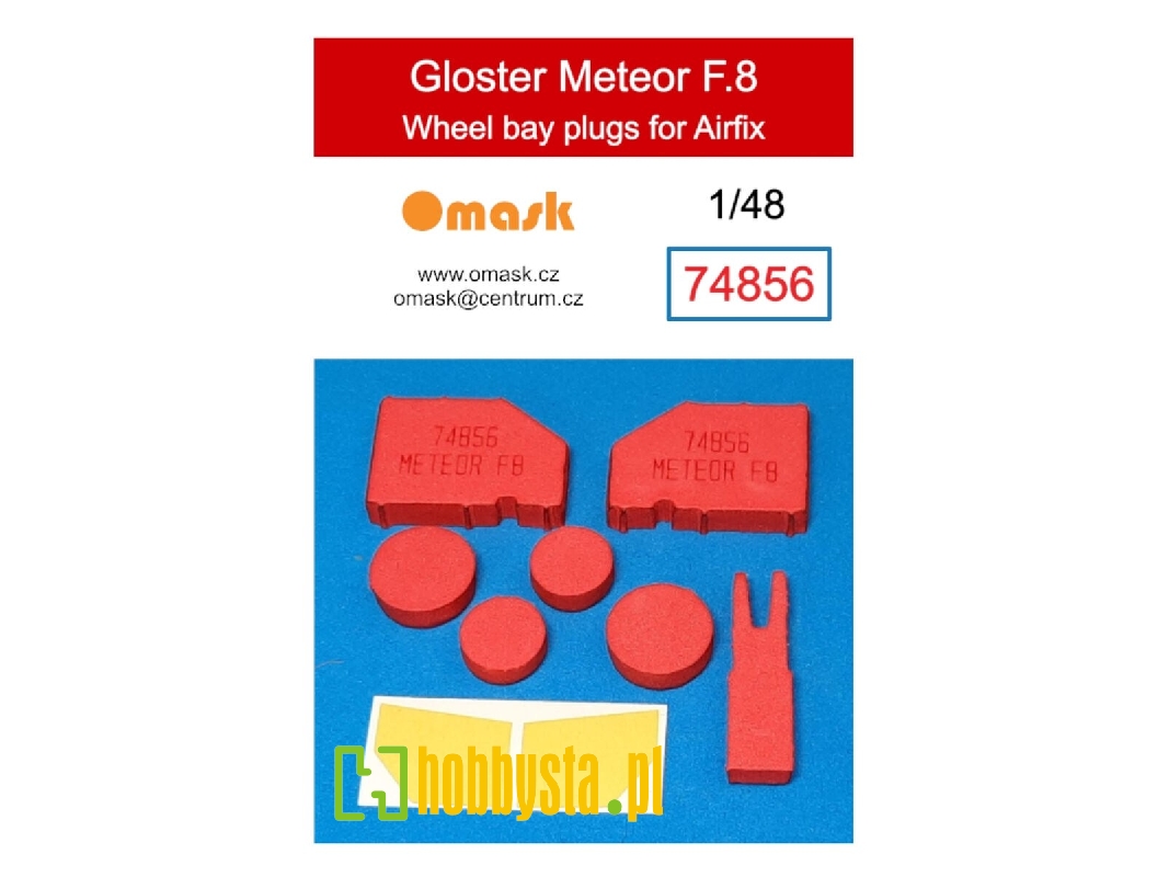 Gloster Meteor F.8 Wheel Bay Plugs (For Airfix) - zdjęcie 1 Gloster Meteor F.8 Wheel Bay Plugs (For Airfix) - zdjęcie 1