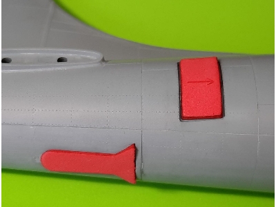 B-17 F/G Wheel Bay Plugs (For Hk Models 01f001, 01f002) - zdjęcie 5