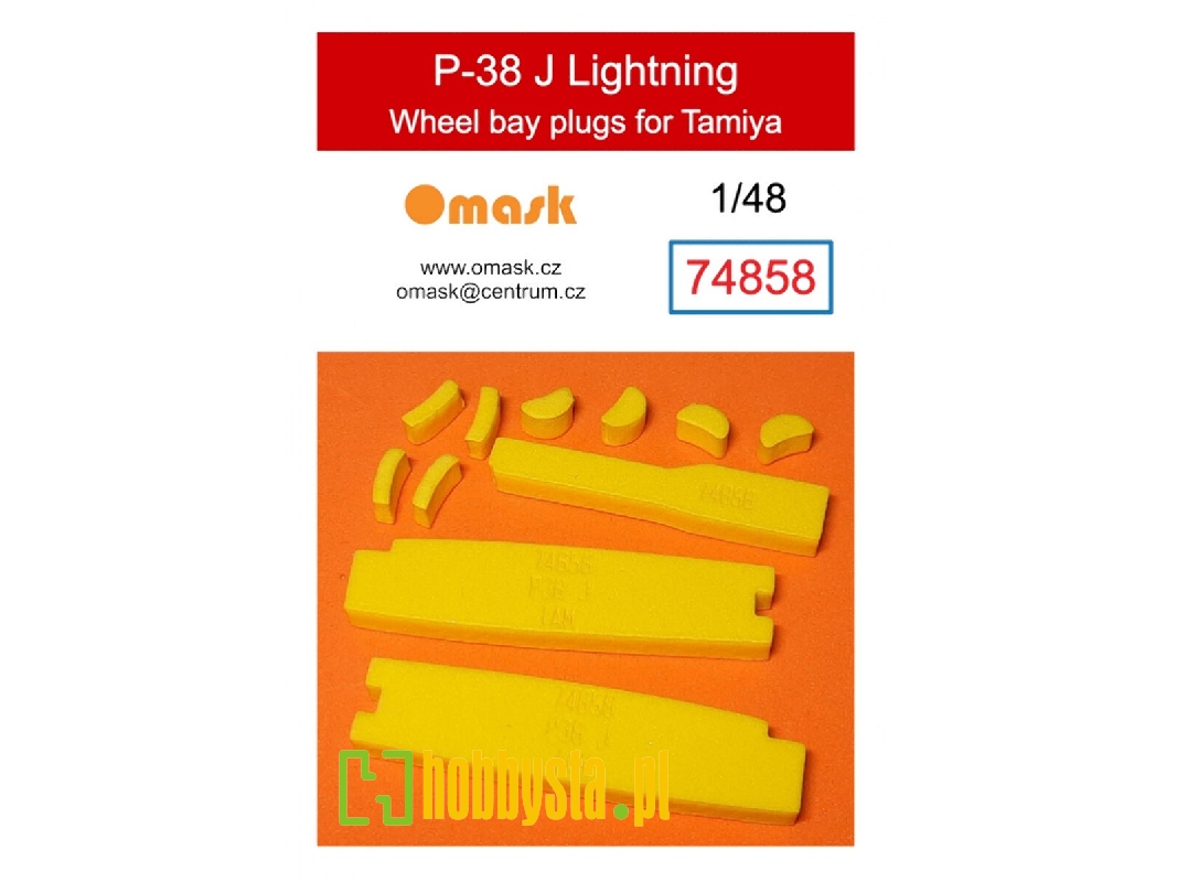 P-38 J Lightning Wheel Bay Plugs (For Tamiya) - zdjęcie 1 P-38 J Lightning Wheel Bay Plugs (For Tamiya) - zdjęcie 1