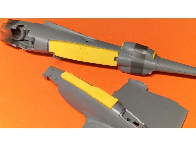 P-38 J Lightning Wheel Bay Plugs (For Tamiya) - zdjęcie 2