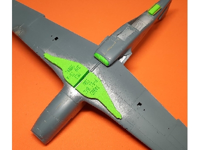 P-51 B/C Mustang Wheel Bay Plugs (For Eduard) - zdjęcie 2